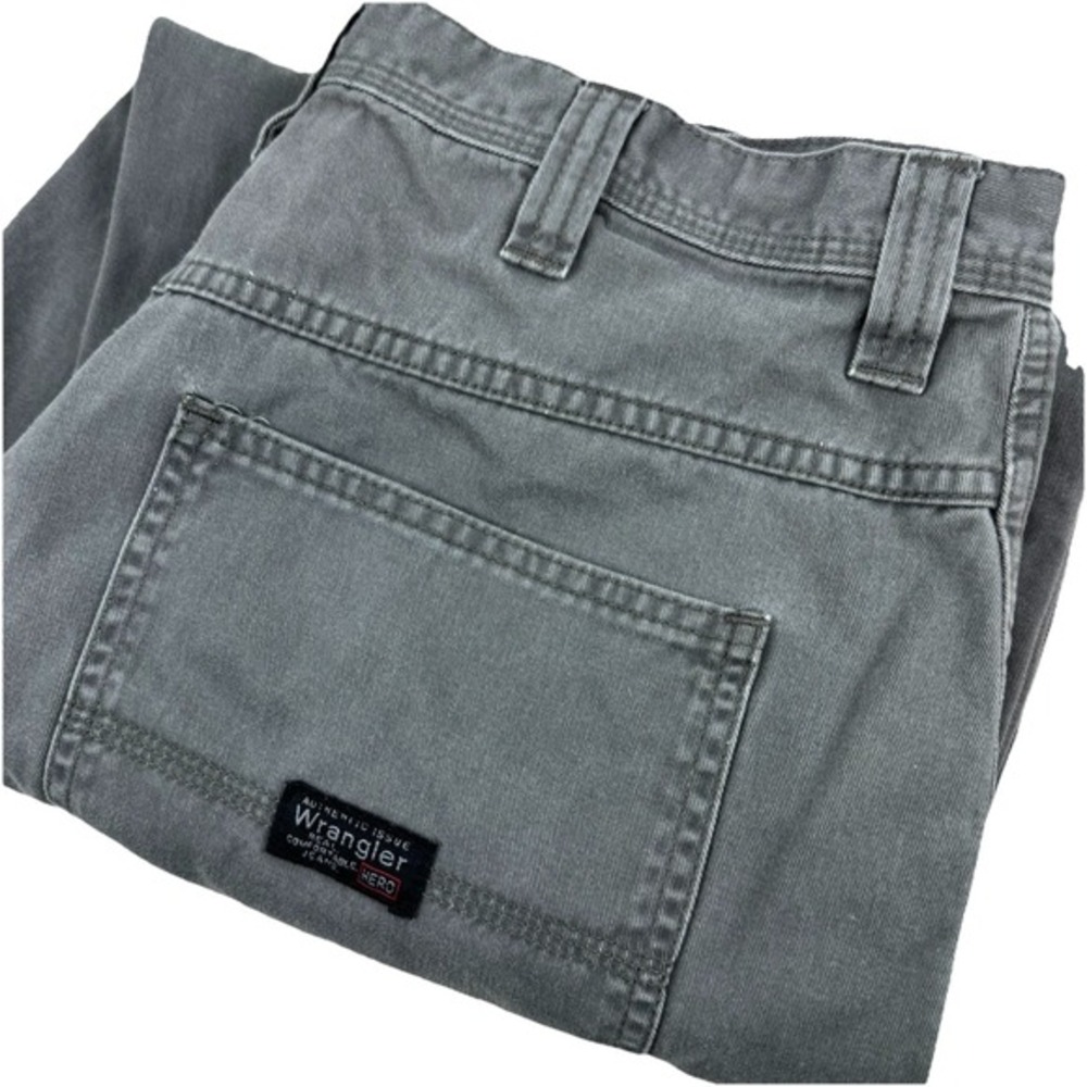 Wrangler Hero Jeans Grey/Gray Mens‎ Workwear Carpenter 34W X 25L